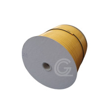 Neoprene (cr) cellular rubber strip | self adhesive | 2 x 5 mm | on reel 750 meters